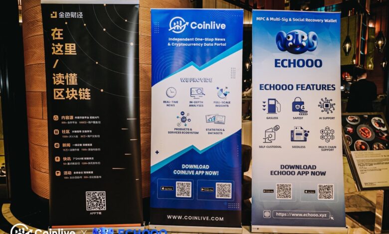 Coinlive and Echooo hosted Afterparty The Great Web3er in Hong Kong- attracting global crypto executives