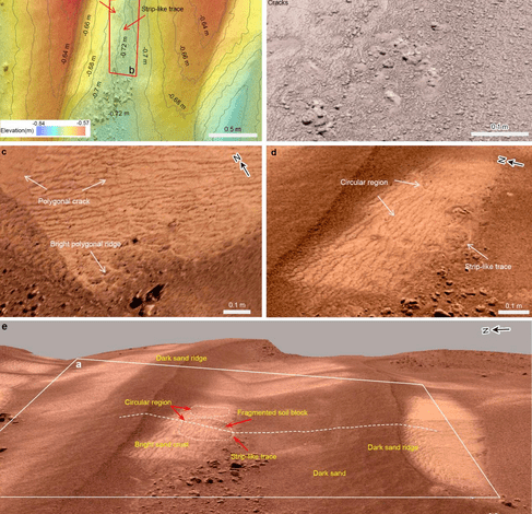 The Zhurong Rover found evidence of water at low latitudes in modern times