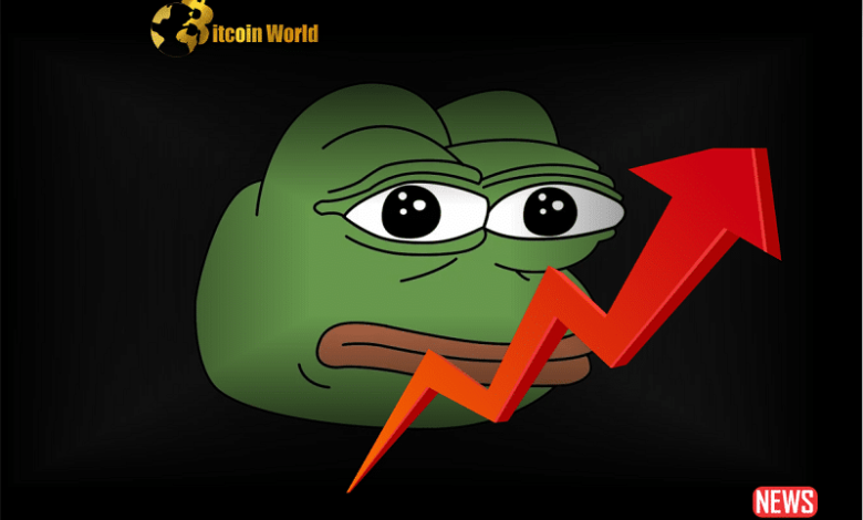 Pepe (PEPE) Makes Waves with Nearly $1 Billion Market Cap Surges